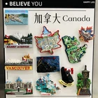 Canada Vancouver Victoria Niagara Travel Souvenir 3D Fridge Magnet – Maple Decor