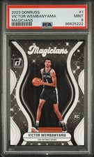 2023 PANINI DONRUSS MAGICIANS #1 VICTOR WEMBANYAMA PSA 9