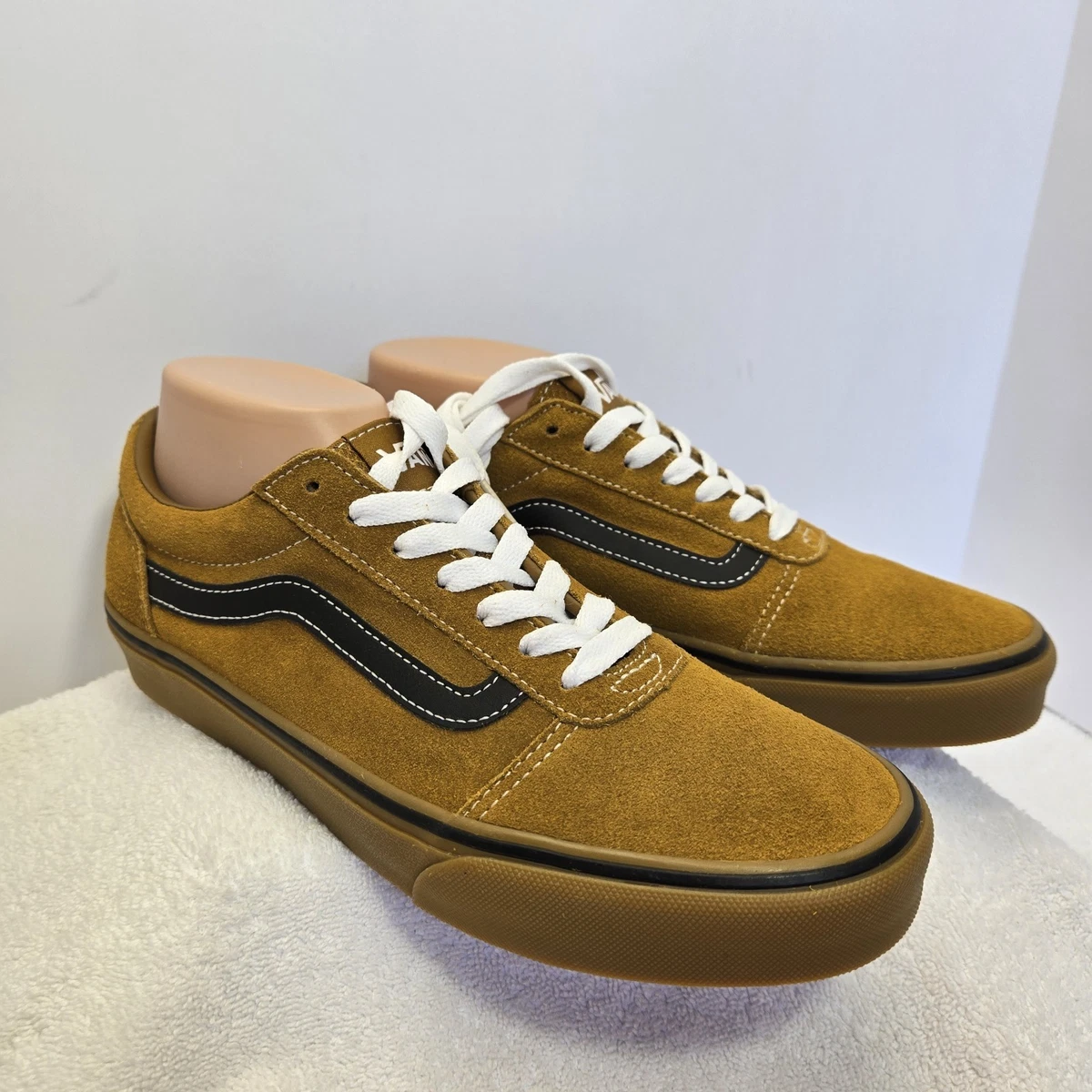 Vans Men\'s Premium Old Skool 36 Golden Brown Size 8.5 US Kith presents the Vans Old Skool 36 Pearlized in Rust Brown  main image 4