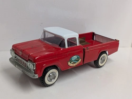 Vintage Nylint Camper Truck 1960s Ford F Series Pick-up  NYLINT like Tonka