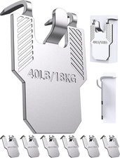 Claw Picture Hooks for Plasterboard, 8 Pack Heavy Duty Drywall Picture Hangers N