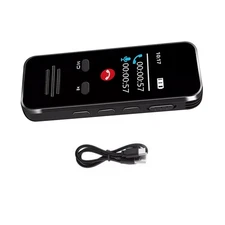 Durable 32GB Bluetooth Digital Audio Voice Recorder MP3 Player Type-C Charging
