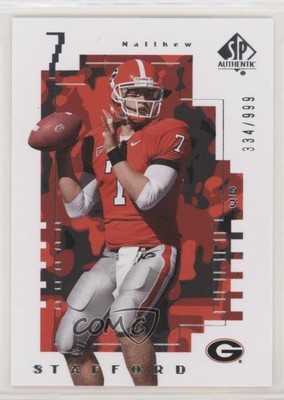 2014 SP Authentic 2000 Future Watch 334/999 Matthew Stafford #FW-1 1j2