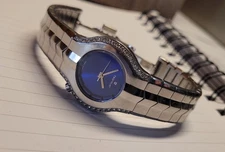 Tag Heuer WP1318.BA0751 Womens Alter Ego Watch Royal Blue 36 Diamonds Silver