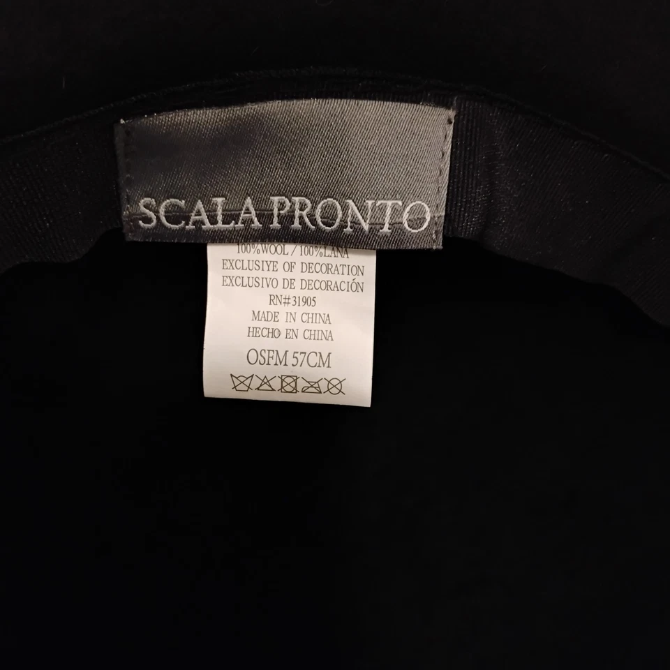 Broche Cloche Vintage 100% Lana Rugiente Años veinte Retro Aleta Niña Años 20 Foto 4 de 4