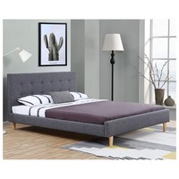 Bett Mit Lattenrost LiegefläChe 180 X 200 Cm Polsterbett Doppelbett Mit