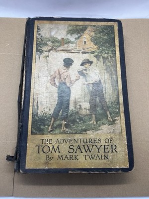 The Adventures Of Tom Sawyer by Mark Twain 1917 Harper & Brothers Hardcover