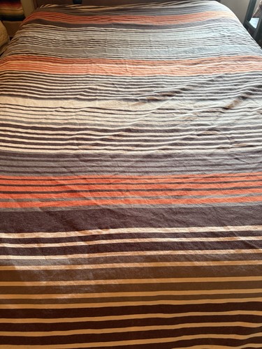 Pottery Barn Teen Queen Size Duvet Cover Cotton Heavy Duty