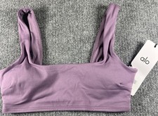 Alo Yoga Softsculpt Precision Bra Size S Plum Kiss Purple New
