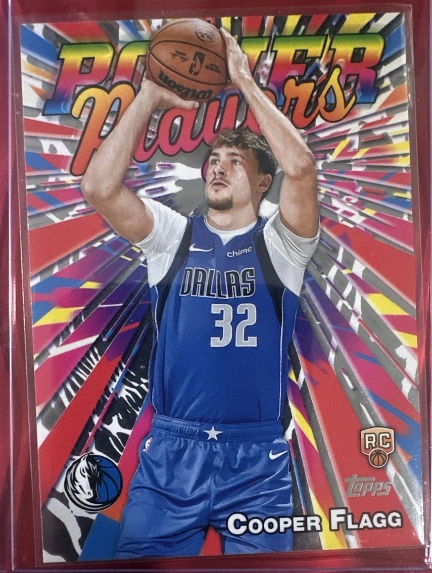 2025-26 Topps - Power Players Cooper Flagg #PP-16 (RC)