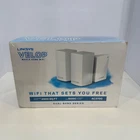 Linksys Velop AC3700 Whole Home Mesh WiFi System 3-Pack VLP0103P-SC New Sealed