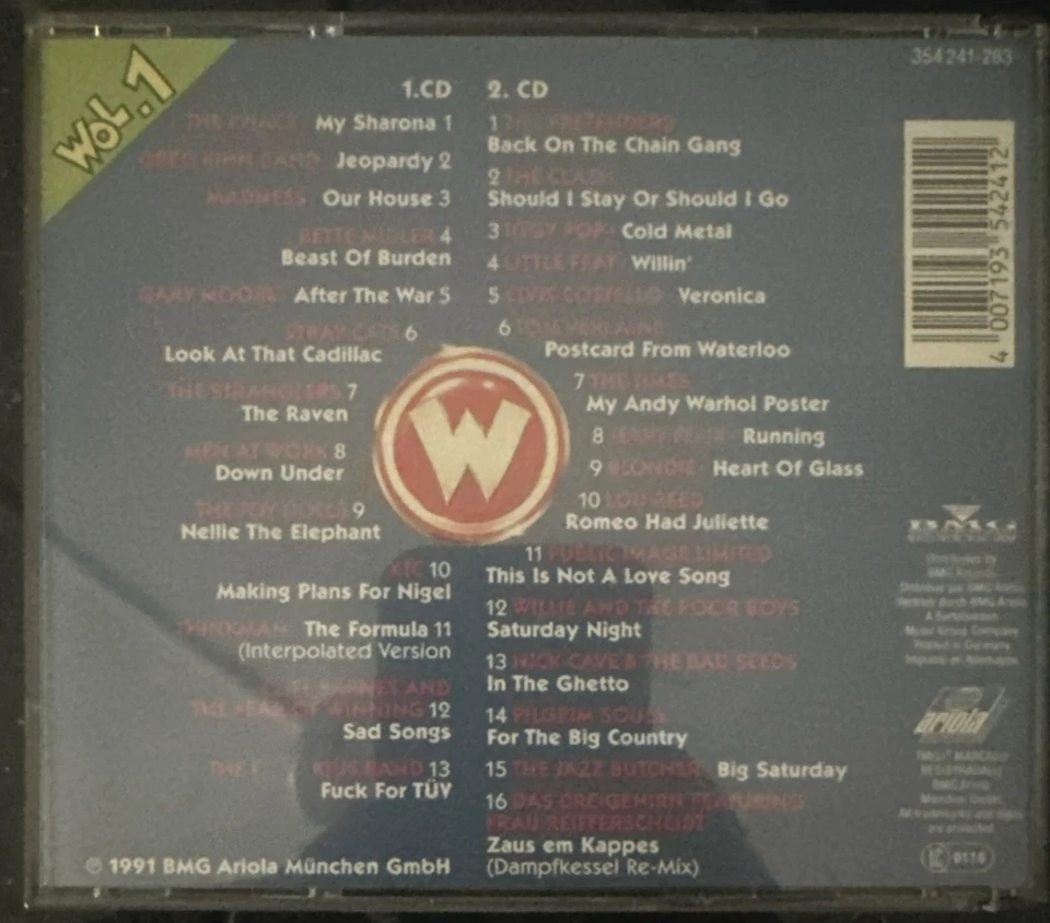 Werners Klopper - Satte Dröhnung 80’er - 2 CD-Set "Dicke Box" Poster - Inclusive - Bild 2 von 2