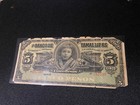 Banco de Tamaulipas 5 Pesos Cinco Pesos Mexico Circulated Paper Money Banknote — photo 1