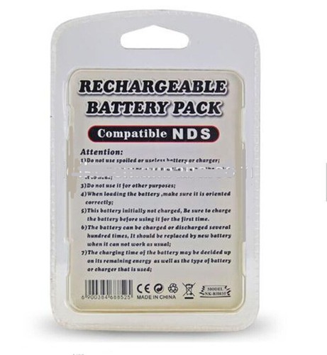 New Replacement Battery or AC charger for Nintendo DS Original NDS 3.7V 850mAH - Picture 19 of 42