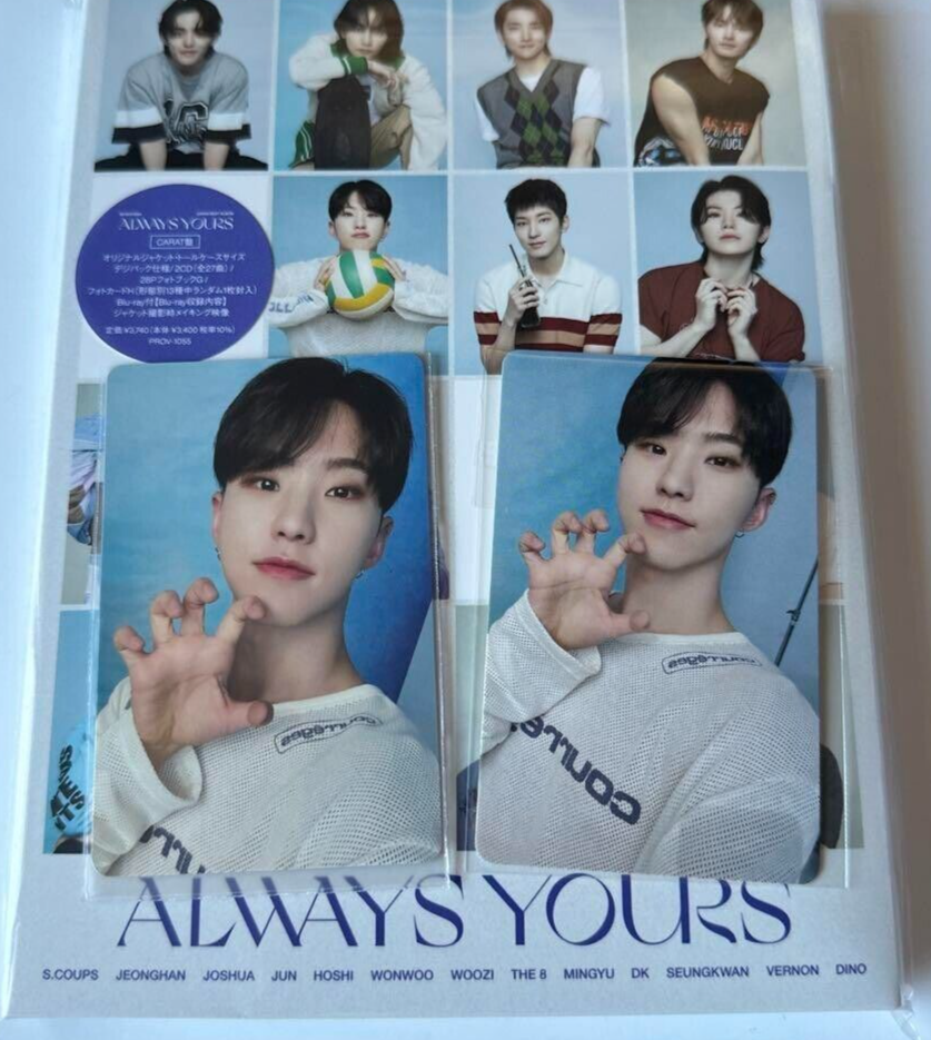 SEVENTEEN HOSHI ALWAYS YOURS FC CARAT VER. CD PHOTOCARD WEVERSE PC