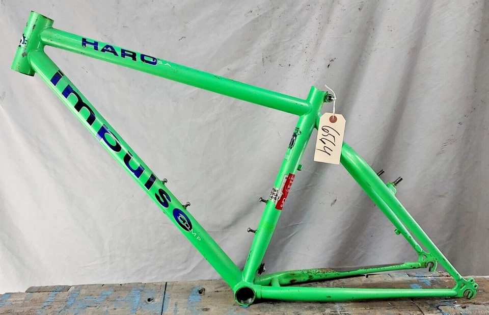 1990 Haro Comp Impulse MTB Bike Frame 16.5" Small Hardtail Chromoly USA Shipper! - Image 2 of 4