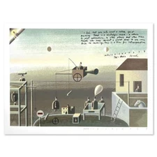 Maris Bishofs Hand Signed Limited Edition Serigraph Art