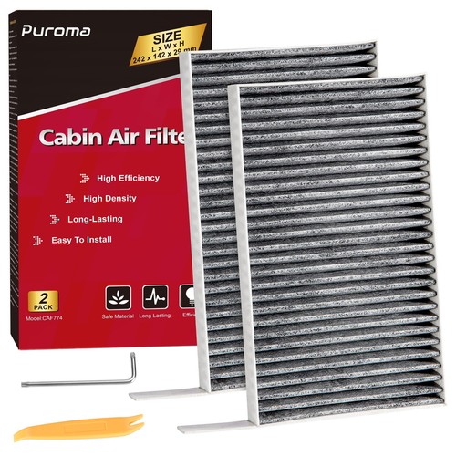 Cabin Air Filter with Activated Carbon, Compatible with Tesla Model 3