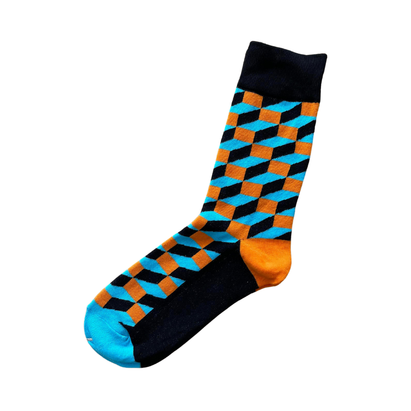 Men Colorful Socks Fashion Socks Size fits ALL Funny and Crazy