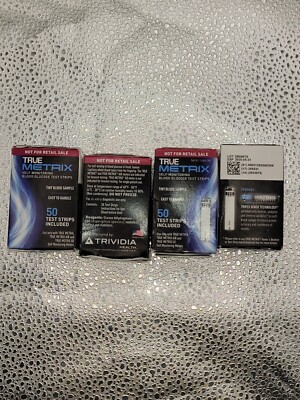 TRUE Metrix Blood Glucose 200 total Test Strips Exp 5/31/25 -New & Sealed Boxes.