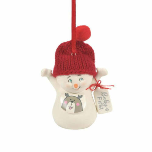 Dept 56 Snowpinions BABY'S FIRST Snowpinion Ornament 6008178 BRAND NEW - Picture 1 of 1