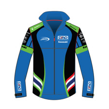 Offizielle DAO Racing Kawasaki Team Softshelljacke -