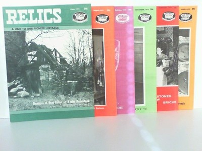 Relics. A Link to Our Pioneer Heritage. Hier Volume 7 in 6 Heften komplett. A ma
