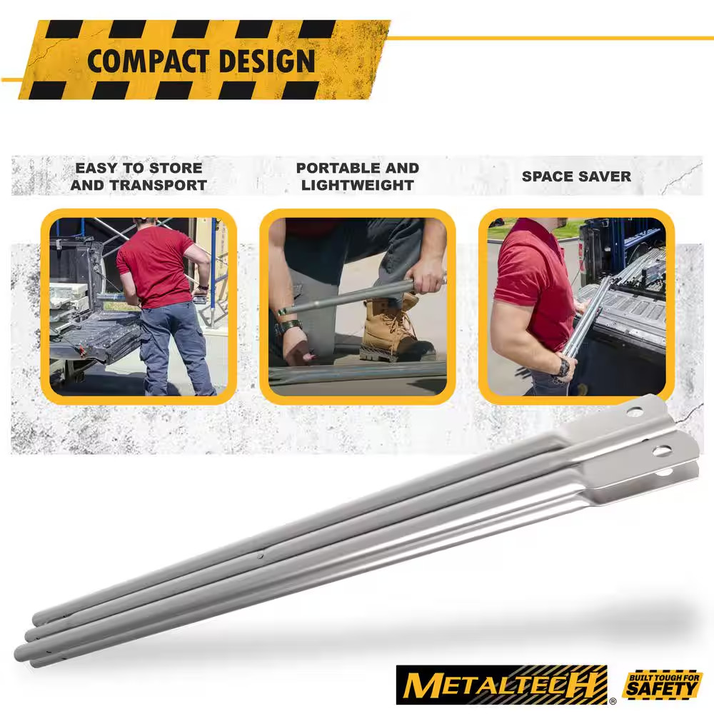 Sectional Cross Brace Stabilizer 7 ft Galvanized for Construction Scaffolding