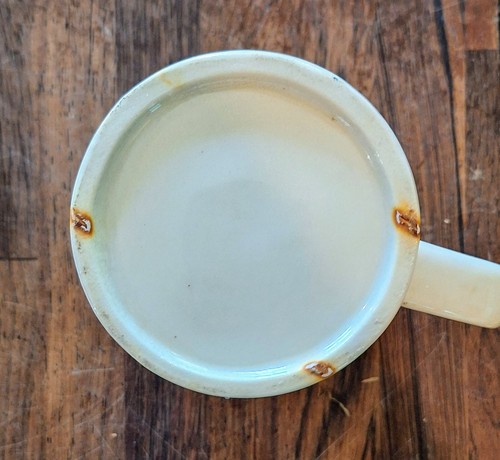 Vintage 1950's Coffee Beer Mug Souvenir From Germany"He who works like a horse". - Bild 6 von 6