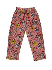 Disney Winnie The Pooh And Friends Pajama Sleepwear Pants Pink Size 28x28 GUC