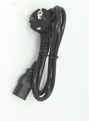 NEW EU AC Power Cord Cable 3-Prong Plug Standard PC Monitor Desktop Printer
