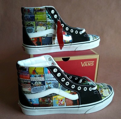 vans sk8 hi warped tour 25th anniversary skate shoe
