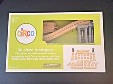 Circo 30 Piece Wooden Toy Train Track Pack