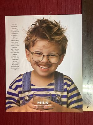 Actor Jonathan Lipnicki for Got Milk? 1997 Print Ad - Great To Frame!