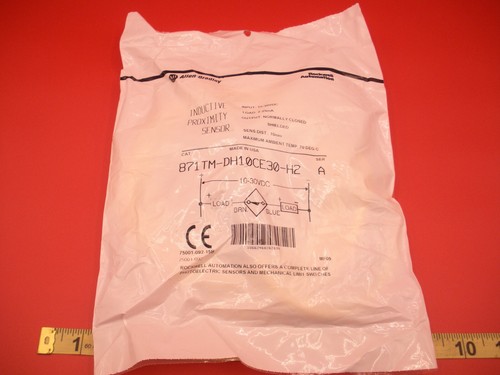 Allen Bradley 871TM-DH10CE30-H2 Ser A Proximity Sensor Switch sd 10mm 10-30vdc - 第 1/5 張圖片