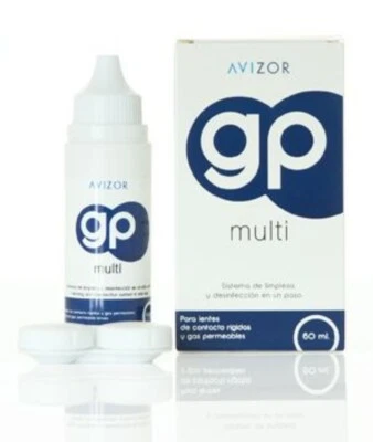 60ml Avizor GP Multi Contact Lens Solution for RGP contact lenses Flight/Travel