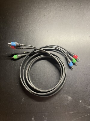 6ft Radioshack Component Video/Audio Cables Preowned (B3)