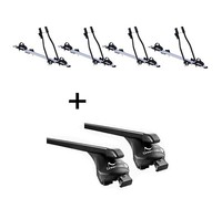 4XfahrradträGer Sagittar+DachträGer Quick Stahl FüR Landrover Discovery Sp. Ab15