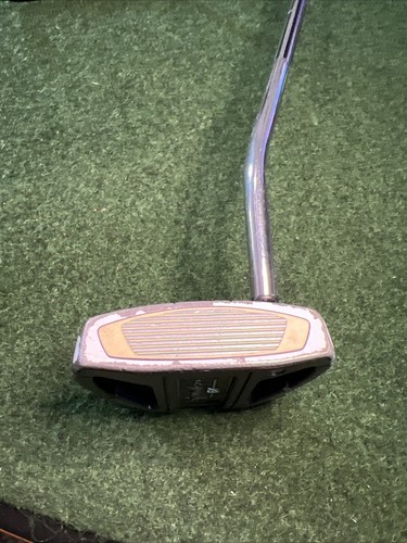 TaylorMade Spider EX 35" Putter Navy Blue White Fluted Feel Shaft - Picture 7 of 10