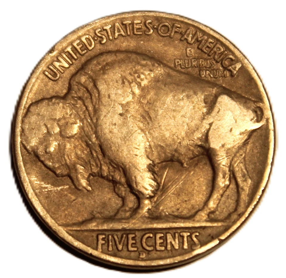 1915 D Buffalo Nickel XF - DETAILED-SUP192 - Image 2 of 2