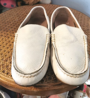 Polo White Leather Loafers Polo Ralph Lauren Leather Penny Loafers in White | Lyst main image 2