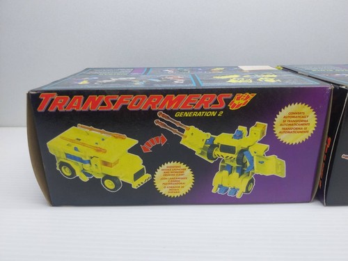Road Block  & Dirtbag   Hasbro Autorollers   G2   Decepticon  MISB 1990's   F/S - Picture 2 of 17