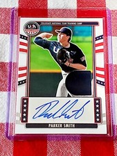 Parker Smith 2024 Panini USA Baseball National Team Patch Auto 150/199 #NTS-PK