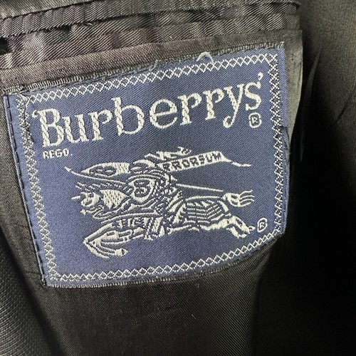 burberrys suit blazer mens dark charcoal gray (44 measured) - Picture 6 of 16