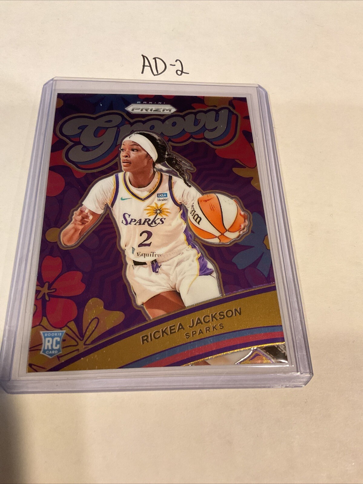 2024 Panini Prizm WNBA - Groovy #14 Rickea Jackson (RC)