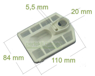 Lot De 4 Filtres à Air De Rechange Pour Tronçonneuse 52 Cc Et 58 Cc