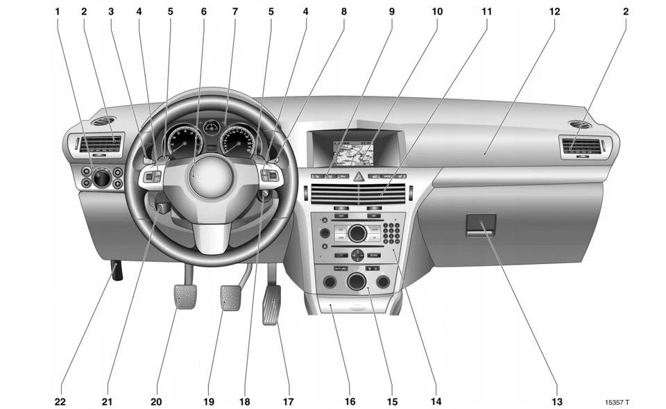 Opel Astra H 2004-2014 6 modèles Notice d'Utilisation Français - Photo 3/3