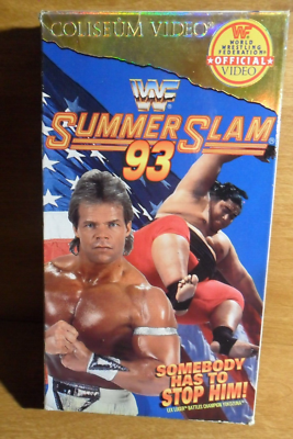 WWF - Summerslam 93 (VHS, 1993) for sale online | eBay