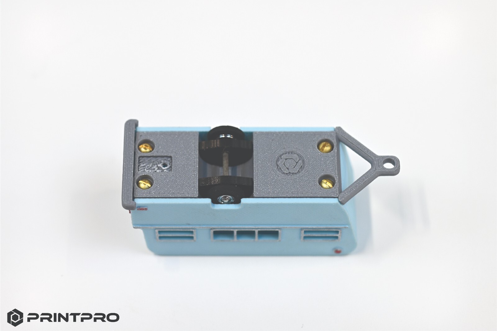 Printpro HO Scale Ice Blue Camper Trailer Kit Fits Aurora Thunderjet