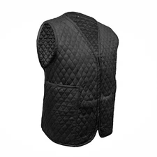 LVAD Ladies Black Quilted Vest for HeartMate – Stylish & Functional, S-4XL